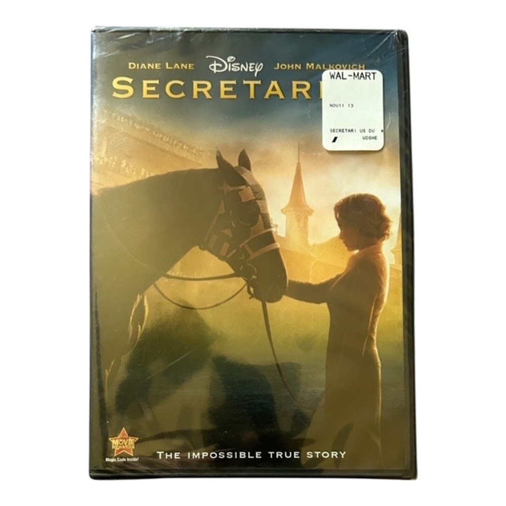 Secretariat DVD New Disney True Story Horse Racing Diane Lane John Malkovich